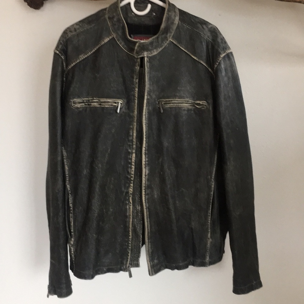 Men’s leather jacket